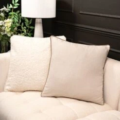 Taupe Double Sided Square Cushion 9 Taupe Double Sided Square Cushion -Furniture Sale Store cushion 68 cushion 71 ls web 1