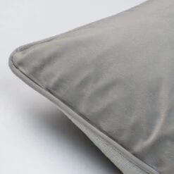 Dove Grey Double Sided Square Cushion -Furniture Sale Store cushion 70 corner back web