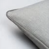 Dove Grey Double Sided Square Cushion -Furniture Sale Store cushion 70 corner front web