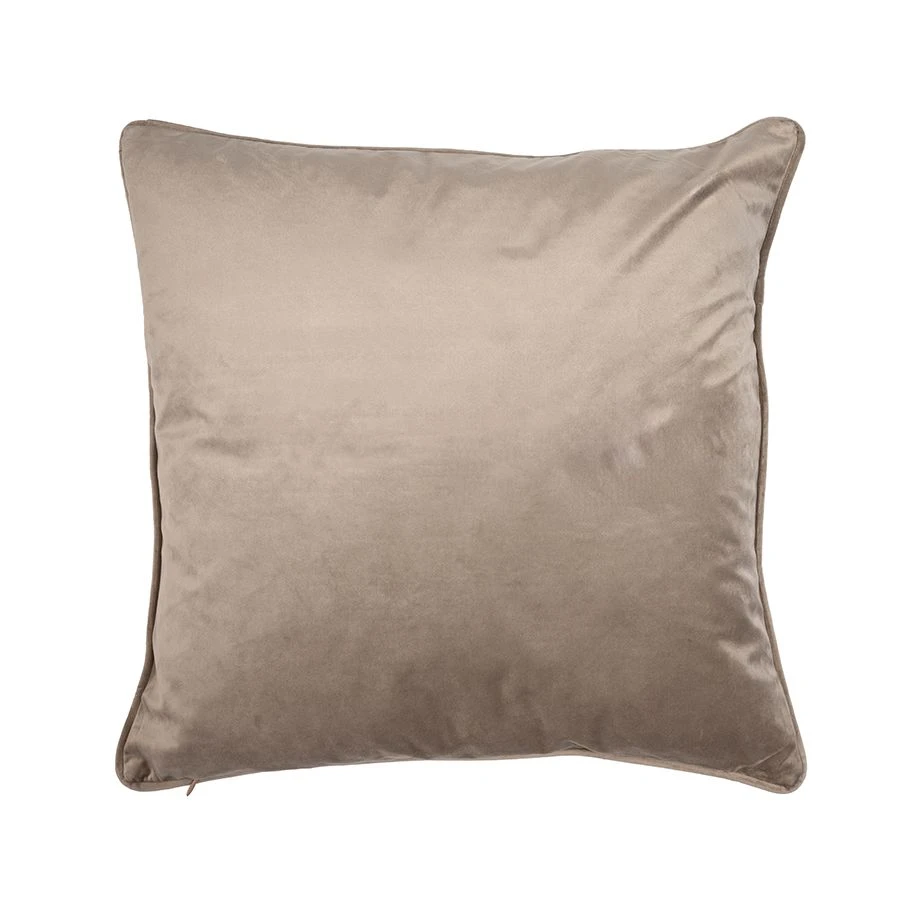 Taupe Double Sided Square Cushion 6 Taupe Double Sided Square Cushion - Image 4