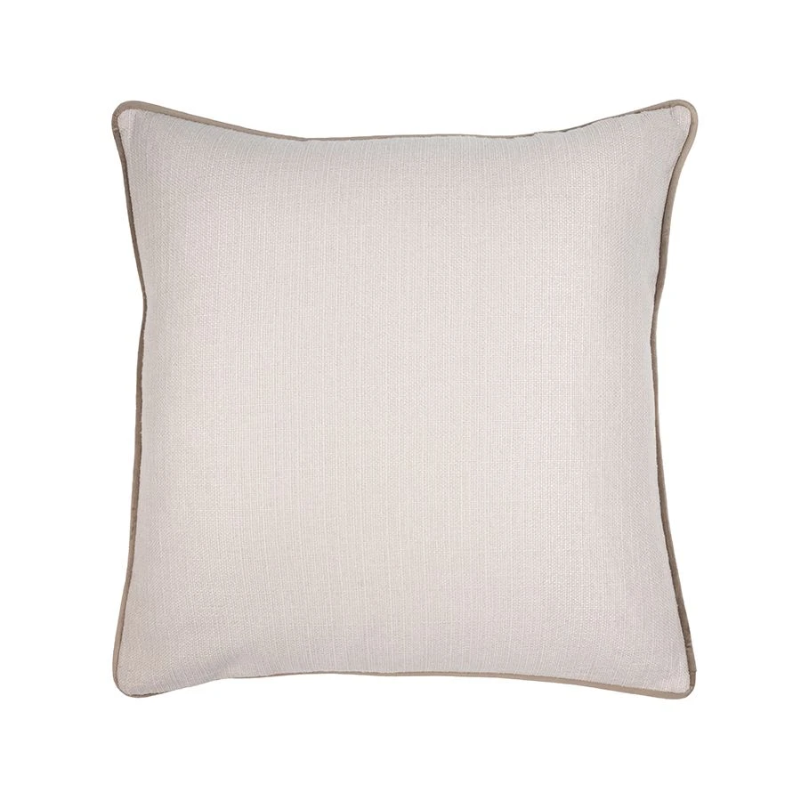 Taupe Double Sided Square Cushion 4 Taupe Double Sided Square Cushion - Image 2