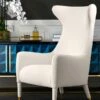 Delta Armchair White - Brushed Gold 2 Delta Armchair White - Brushed Gold -Furniture Sale Store delta armchair new white web