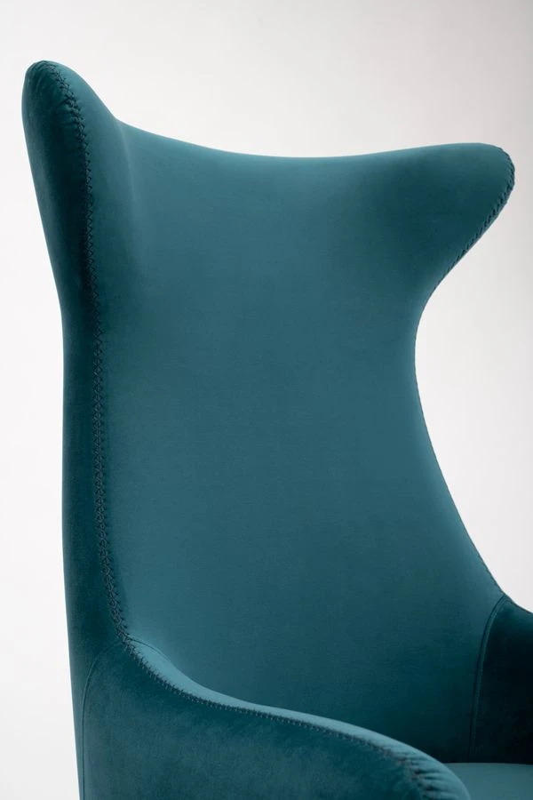 Delta Armchair Peacock - Brushed Gold 7 Delta Armchair Peacock - Brushed Gold - Image 5