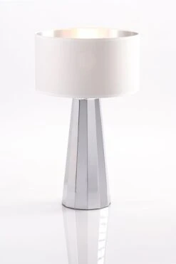 Docena Table Light White / Silver