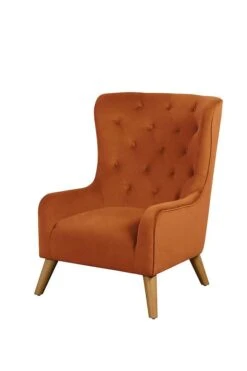 Dorchester Lounge Armchair, Burnt Orange