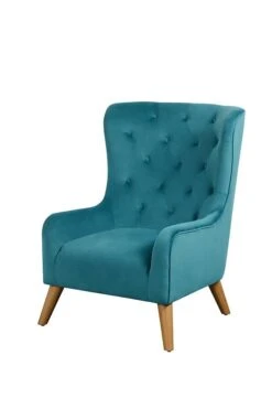 Dorchester Lounge Armchair, Aegean Blue