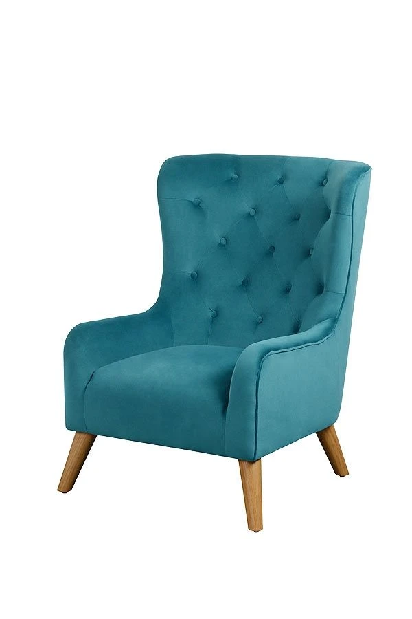 Dorchester Lounge Armchair, Aegean Blue