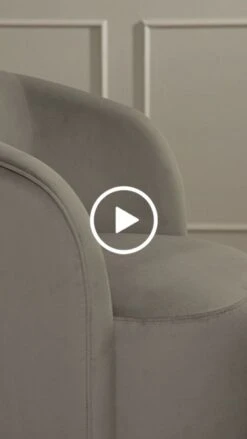 West End Swivel Dining Chair - Dove Grey - Brass Base 13 West End Swivel Dining Chair - Dove Grey - Brass Base -Furniture Sale Store dove