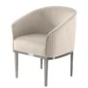 Ella Dining Chair - Chalk - Silver Base 2 Ella Dining Chair - Chalk - Silver Base -Furniture Sale Store ella dining chair silver front web