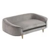 Ella Pet Sofa 2 Ella Pet Sofa -Furniture Sale Store ella grey pet sofa front cutout web