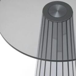 Emmeline Smoked Mirror Side Table 10 Emmeline Smoked Mirror Side Table -Furniture Sale Store emmeline side table detail 1 web