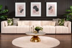 Essen Five Seat Sofa – Cream Chenille -Furniture Sale Store essen 5 seat sofa web