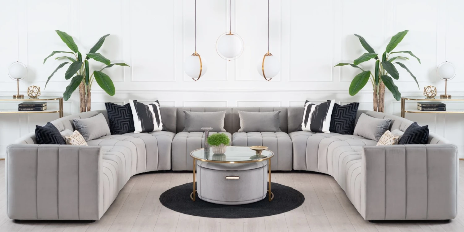 Essen Super Lounge Suite – Dove Grey 4 Essen Super Lounge Suite – Dove Grey - Image 2