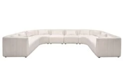 Essen Super Lounge Suite – Cream Chenille