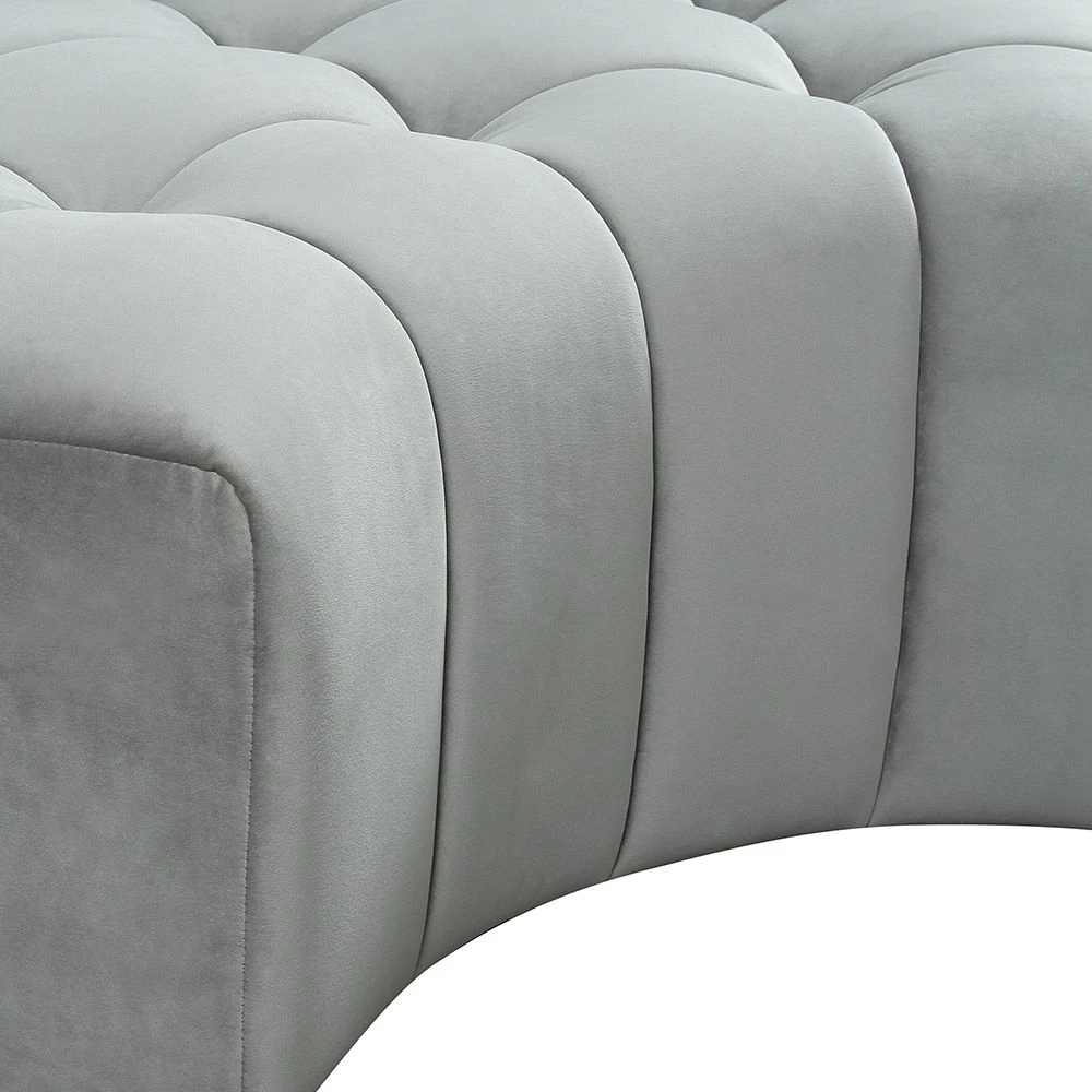Essen Five Seat Sofa – Dove Grey - Image 3