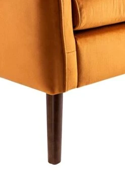 Eva Armchair - Pumpkin 9 Eva Armchair - Pumpkin -Furniture Sale Store eva pumpkin leg web