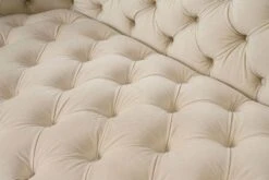 Frankfurt Three Seat Sofa – Chalk With Black Base 7 Frankfurt Three Seat Sofa – Chalk With Black Base -Furniture Sale Store frankfurt 2and 3seat sofa chalk brass base detail 1 web 2