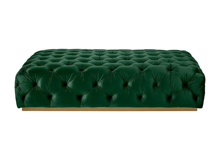 Frankfurt Day Bed - Bottle Green - Brushed Gold 5 Frankfurt Day Bed - Bottle Green - Brushed Gold - Image 3