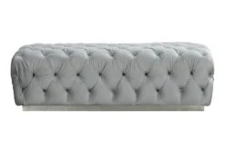 Frankfurt Large Ottoman - Dove Grey