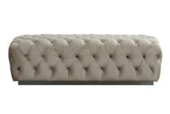 Frankfurt Large Ottoman - Taupe