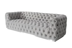 Frankfurt Three Seat Sofa - Dove Grey 9 Frankfurt Three Seat Sofa - Dove Grey -Furniture Sale Store frankfurt three seat sofa silver dove cutout 02 web