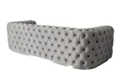 Frankfurt Three Seat Sofa - Dove Grey 10 Frankfurt Three Seat Sofa - Dove Grey -Furniture Sale Store frankfurt three seat sofa silver dove cutout 03 web