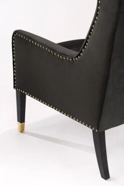 Grayson Armchair Black – Brushed Gold 12 Grayson Armchair Black – Brushed Gold -Furniture Sale Store grayson armchair black detail 5 web
