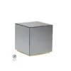 Hallie Smoked Mirror Cube 1 Hallie Smoked Mirror Cube -Furniture Sale Store hallie mirrored cube brass smoke cutout 02 ss web copy