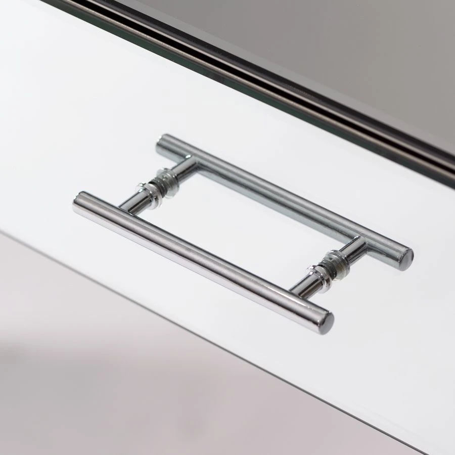 Harper Mirrored Console Table – Silver Details 7 Harper Mirrored Console Table – Silver Details - Image 5