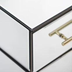 Harper Mirrored Dressing Table – Champagne Gold Details 10 Harper Mirrored Dressing Table – Champagne Gold Details -Furniture Sale Store harper dressing table brass detail 2 webready