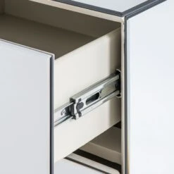 Harper Mirrored Side Table – Silver Details -Furniture Sale Store harper tallboy detail 1 webready