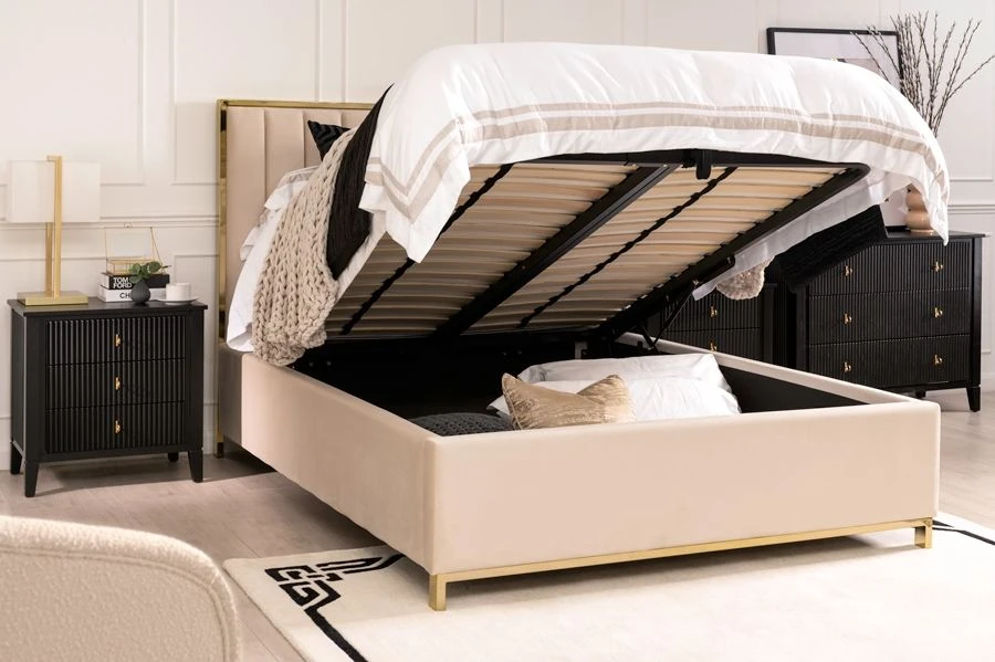 Hudson Storage Bed Chalk 4 Hudson Storage Bed Chalk - Image 2