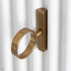 Set Of 2 Heidi Bedside Tables - White -Brass/Silver -Furniture Sale Store heidi console table detail brass 02 web 1 1