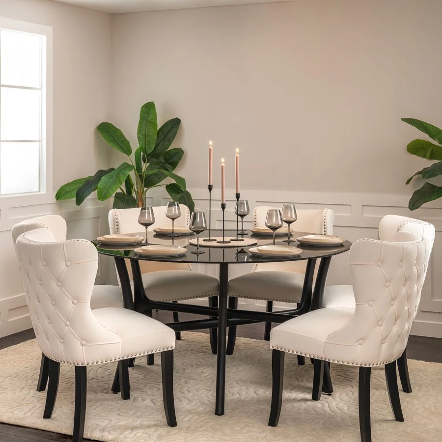 Hexapod Black Dining Table 4 Hexapod Black Dining Table - Image 2