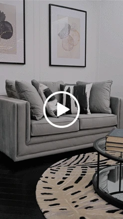 Holburn Two Seat Sofa – Dove Grey -Furniture Sale Store holburn video play portrait 377 670 pixels web