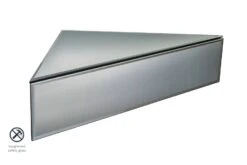 Inga Smoked Mirror Floating Corner Unit