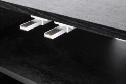 Set Of 2 Inga Black Oak Floating Sideboards -Furniture Sale Store inga sideboard black detail 1 web 1