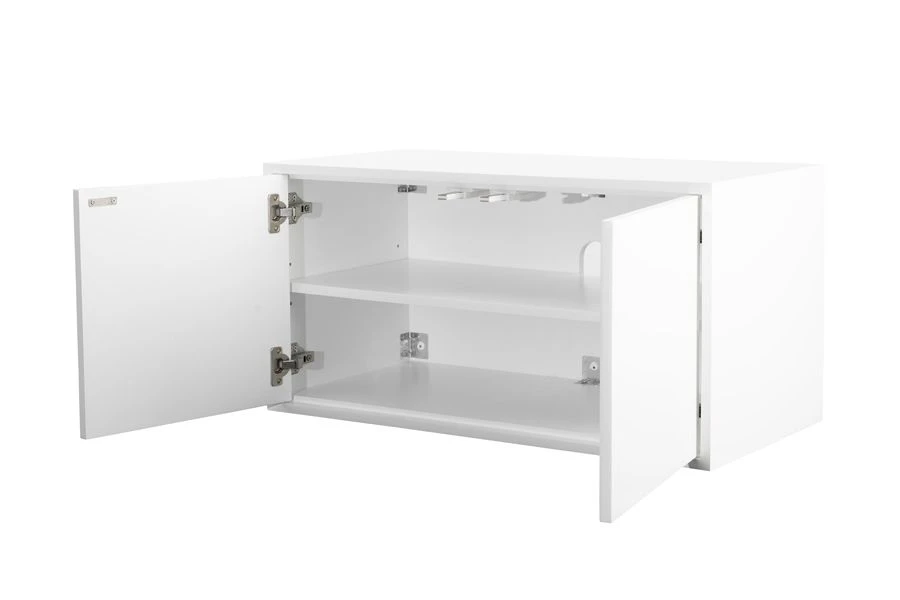 Inga White Floating Sideboard 7 Inga White Floating Sideboard - Image 5
