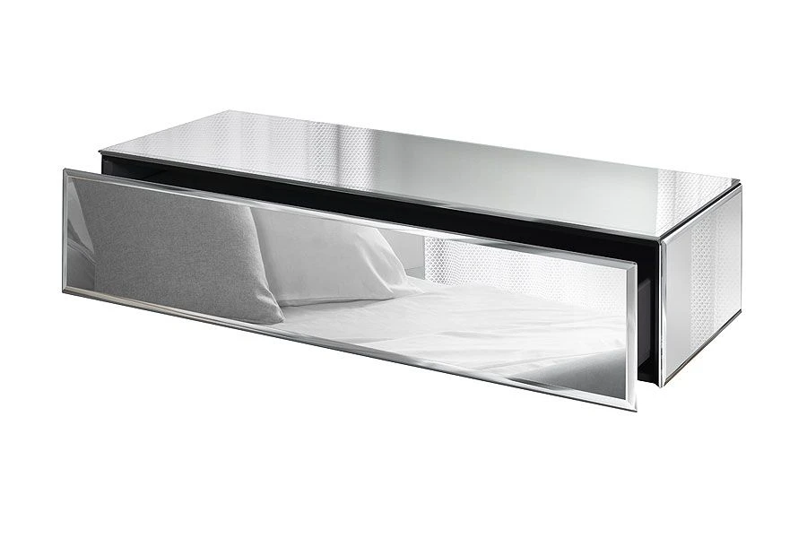 Inga Mirrored Floating Console Table 6 Inga Mirrored Floating Console Table - Image 4