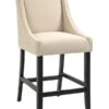 Chatsworth Counter Stool – Chalk Diamond -Furniture Sale Store j 2156 chatsworth counter stool ivory black leg 2 web