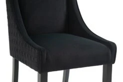 Chatsworth Counter Stool – Black Octagon -Furniture Sale Store j 2157 chatsworth counter stool black black leg 3 web