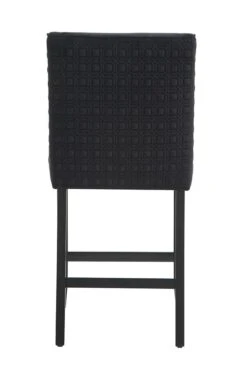 Chatsworth Counter Stool – Black Octagon -Furniture Sale Store j 2157 chatsworth counter stool black black leg 6 web