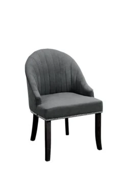 Kariss Smoke Grey Upholstered Chair