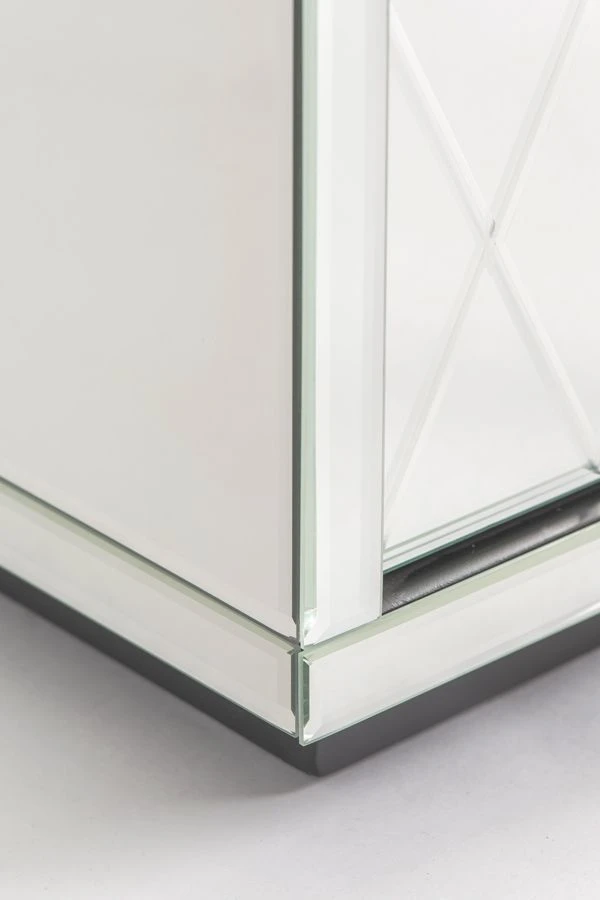 Knightsbridge Mirrored Bedside Table 7 Knightsbridge Mirrored Bedside Table - Image 5