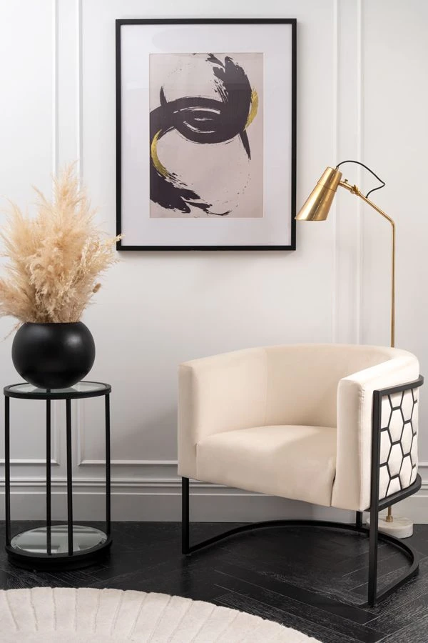 Black Gold No.2 Wall Art - Black Frame - Image 2