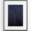 Indigo Arches No.1 Wall Art - Black Frame 2 Indigo Arches No.1 Wall Art - Black Frame -Furniture Sale Store ko10 10 indigo arches no.1 black cutout 01 web 3