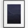 Indigo Arches No.3 Wall Art - Black Frame 2 Indigo Arches No.3 Wall Art - Black Frame -Furniture Sale Store ko10 12 indigo arches no.3 black cutout 01 web 1