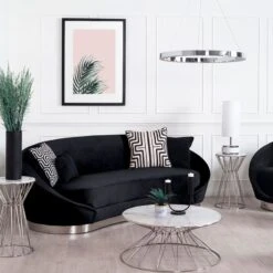 Tropical Blush No.1 Wall Art - Black Frame -Furniture Sale Store ko10 13 tropical blush no.1 black lifestyle 01 web