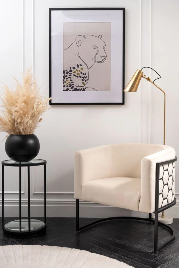 Wild Gold No.1 Wall Art - Black Frame 4 Wild Gold No.1 Wall Art - Black Frame - Image 2