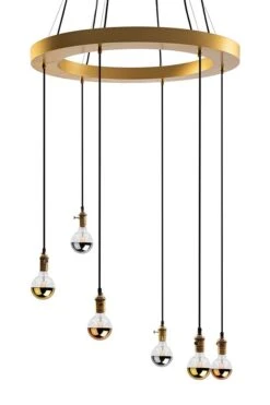 Barrington Chandelier Brass -Furniture Sale Store l 161 lamp off multi webready